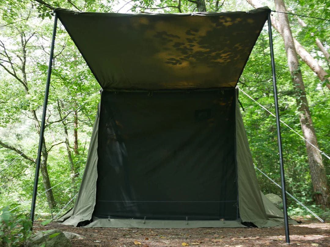 FOXBASE EVO 黒 本体 メッシュ付き前幕 1人用インナー セット