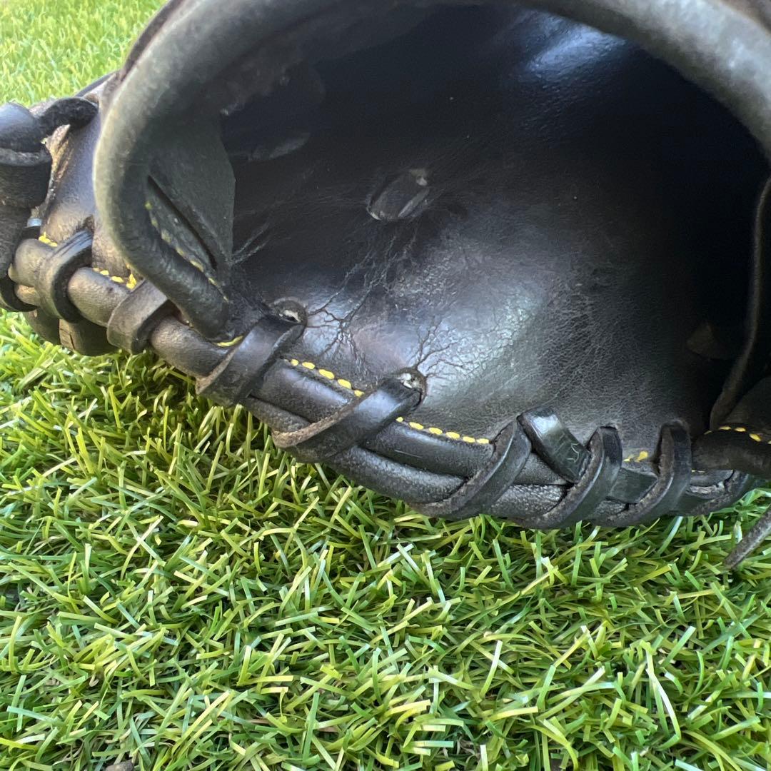 少年用軟式　キャッチャーグローブ 黒