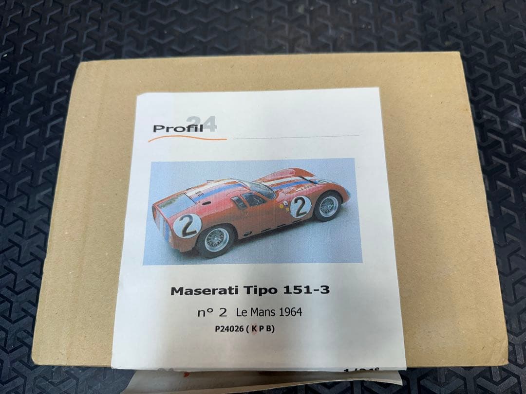 プロフィール24 Maserati Tipo 151-3 1/24