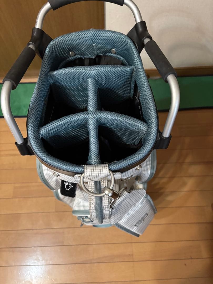 ZOY キャスター付き UNISEX R-PET キャディバッグ フード無