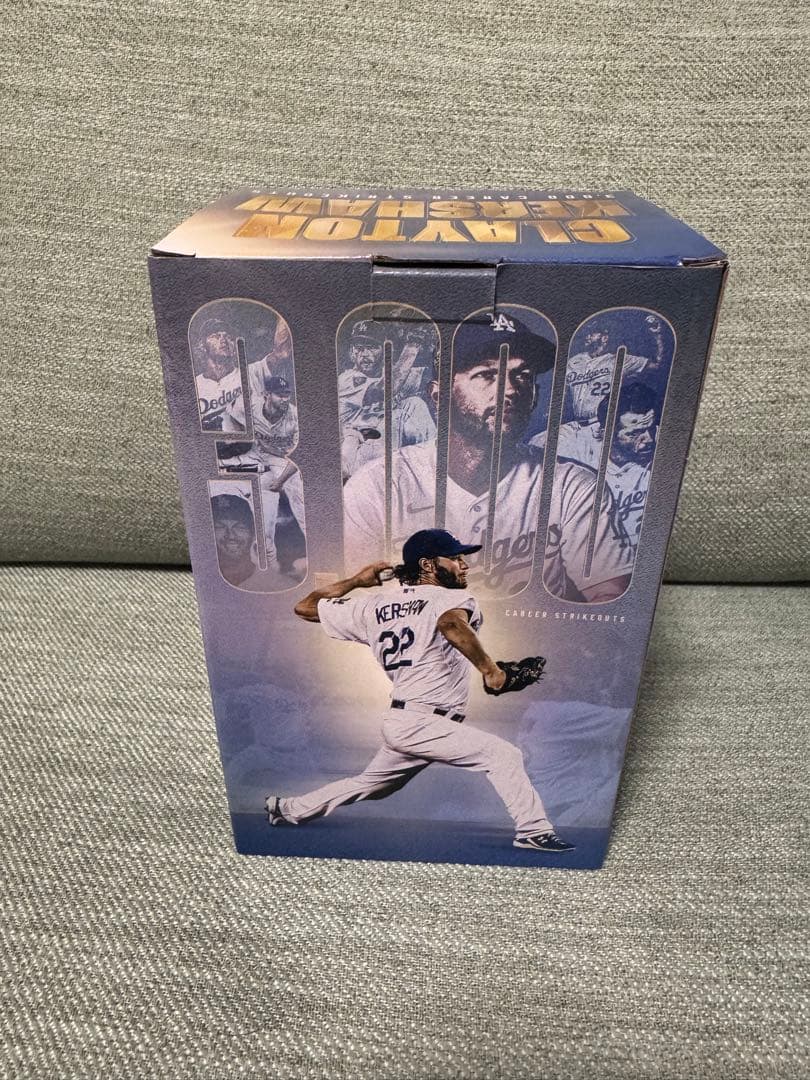 球場限定　9/20クレイトン カーショー 3000奪三振 ボブルヘッド