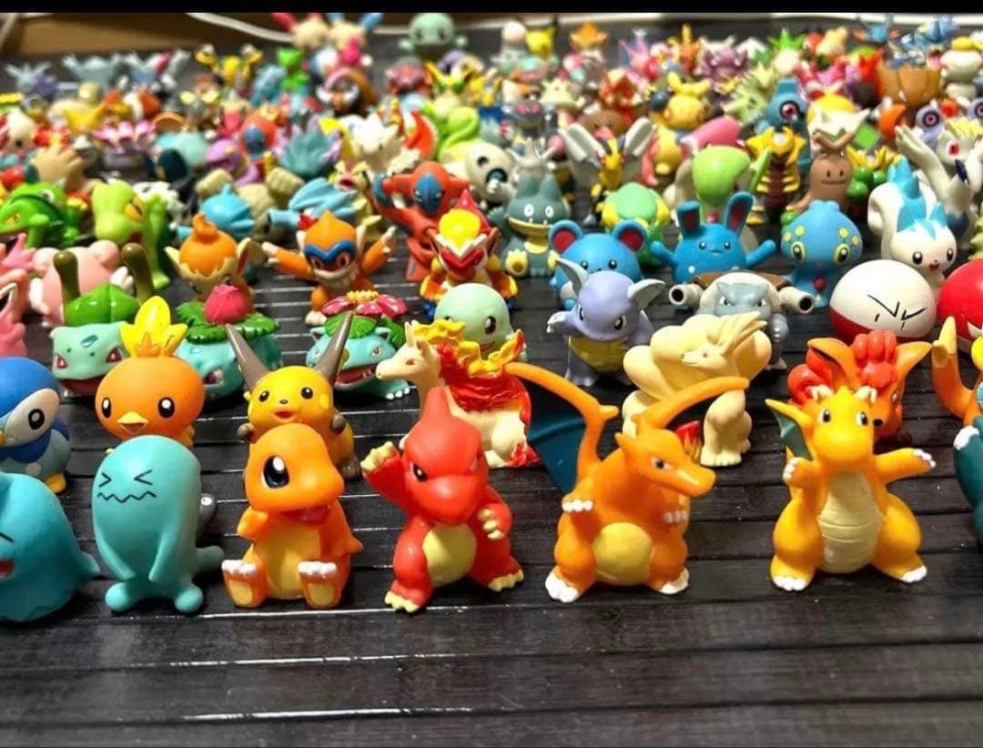 ポケモンキッズ指人形初期 クリアレア含む 261体 水鉄砲まとめ売り★