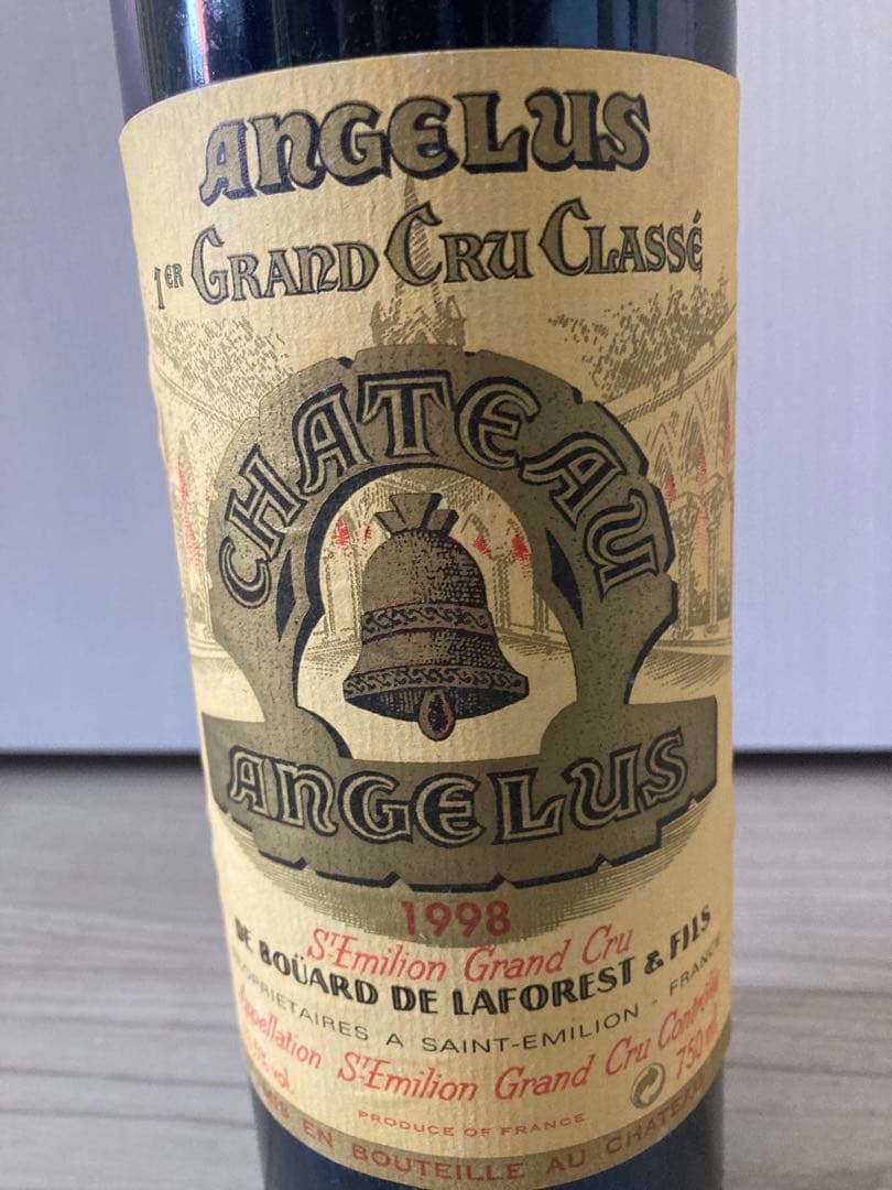 シャトー アンジェリュス 1998 750ml
