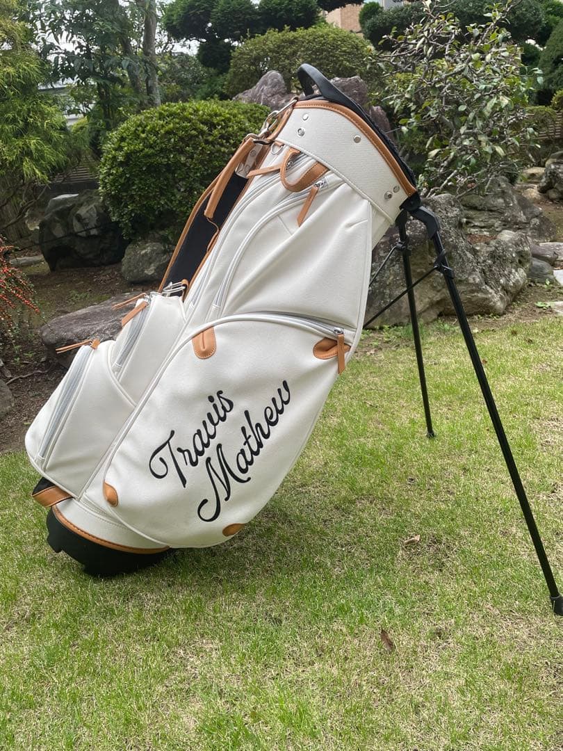 トラヴィスマシュー 2025 キャンバス スタンド キャディバッグ