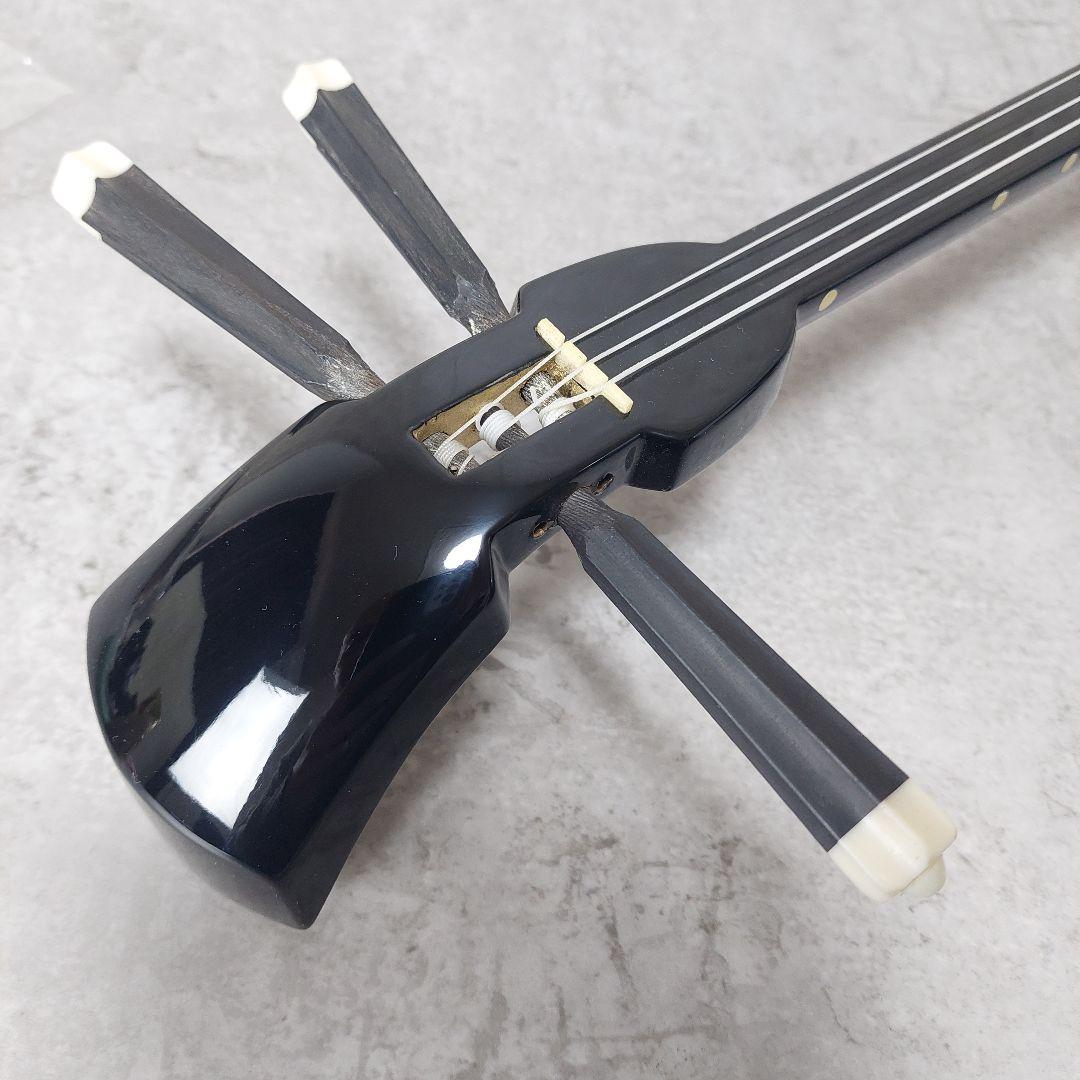 沖縄三線 入門用 初心者向け 人工皮 合皮 三味線 琉球 和楽器 ソフトケース付