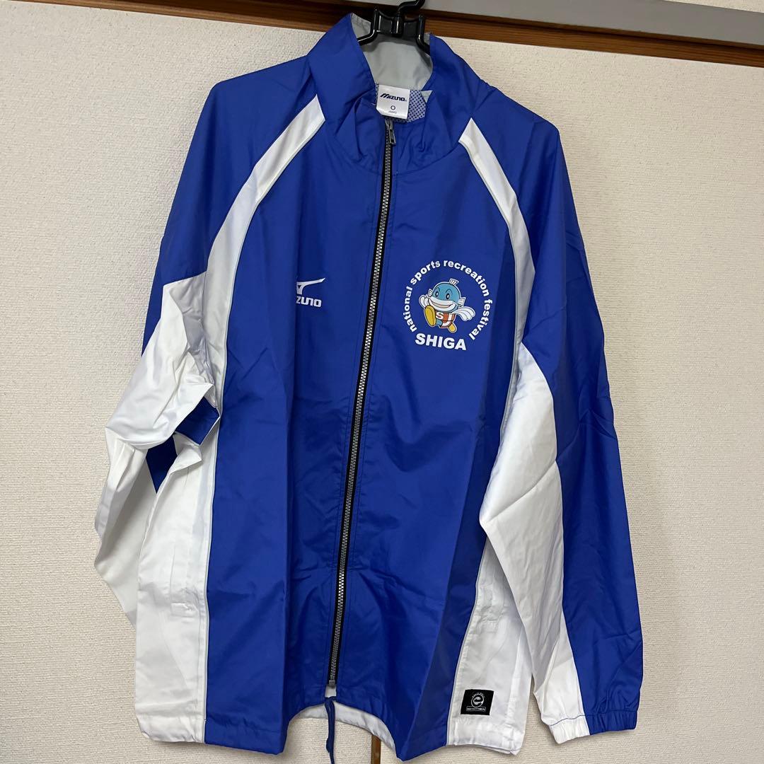 Mizuno ウィンドブレーカー SHIGA ロゴ入り サイズO 非売品