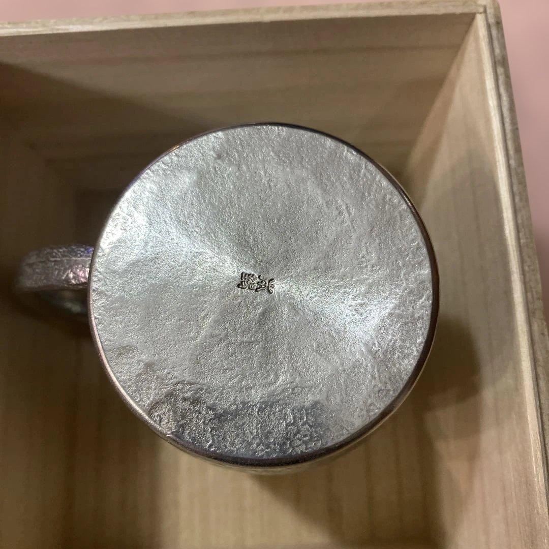 錫製 ジョッキ suzu 大阪錫器 木箱入り