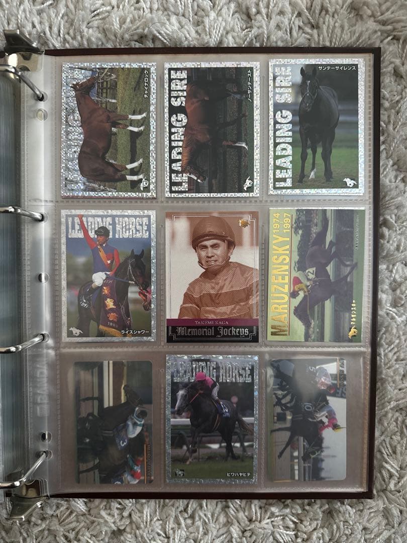 お宝入り！サラブレッドカード　アルバムごと販売