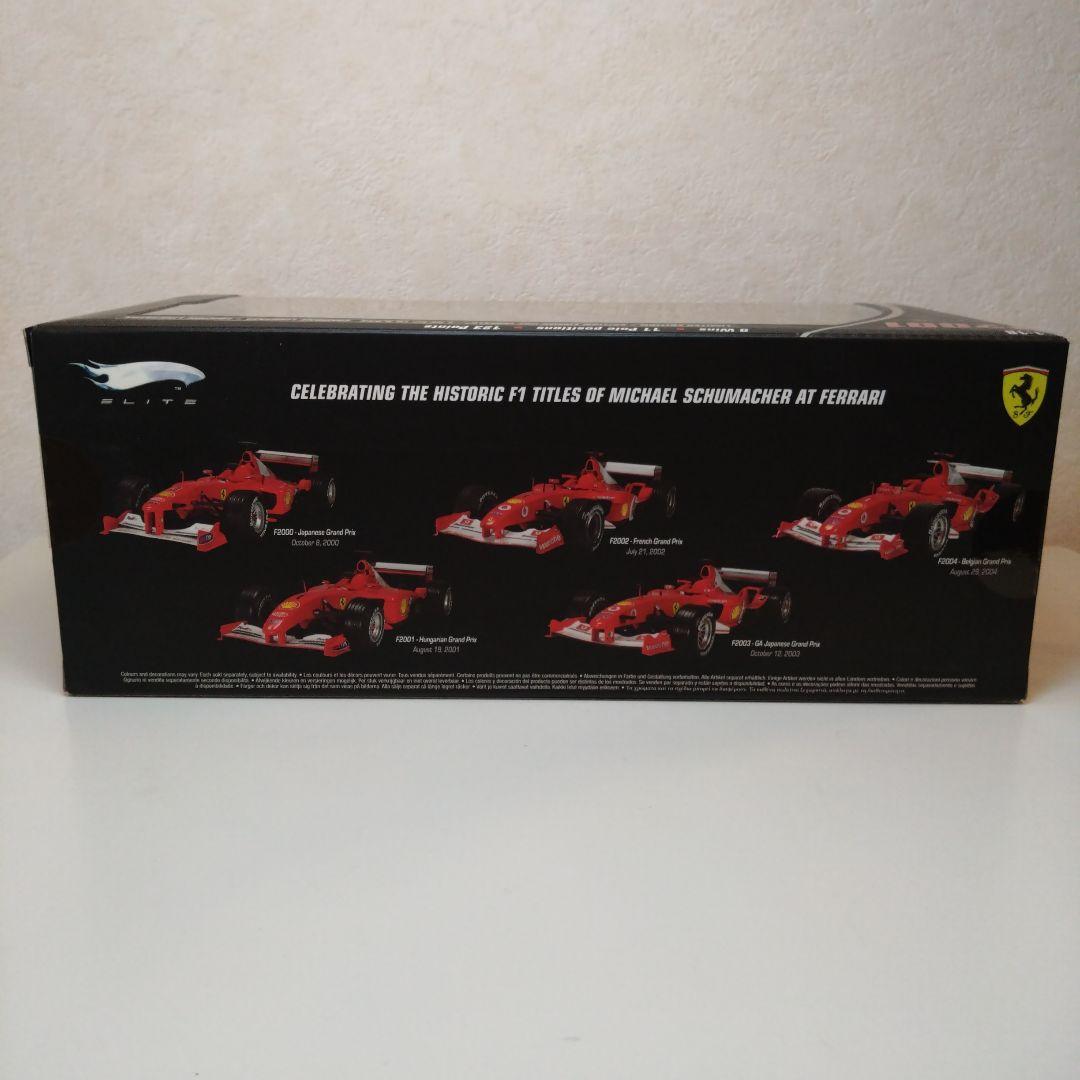 【美品限定】1/18 マテル エリート フェラーリ F2001 M.シューマッハ