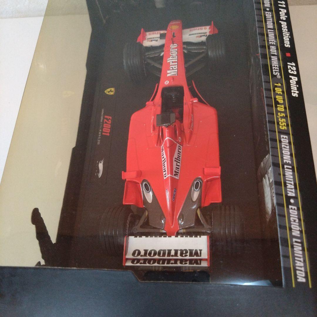 【美品限定】1/18 マテル エリート フェラーリ F2001 M.シューマッハ