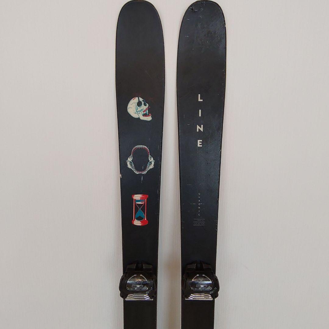 LINE CHRONIC スキー板 ビンディング付き