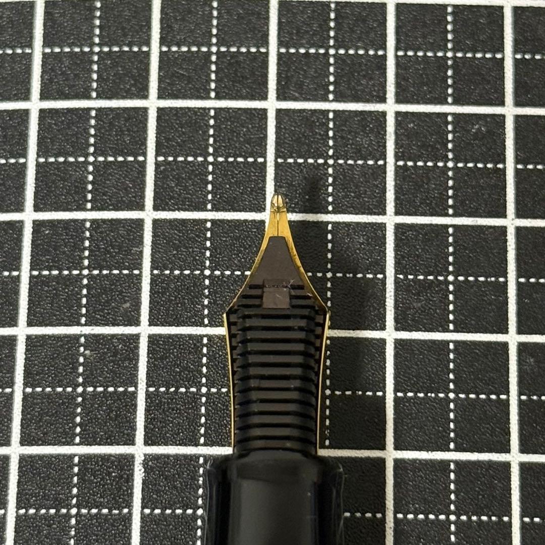 セーラー 万年筆 デスクペン 黒檀 長刀研ぎ 中字