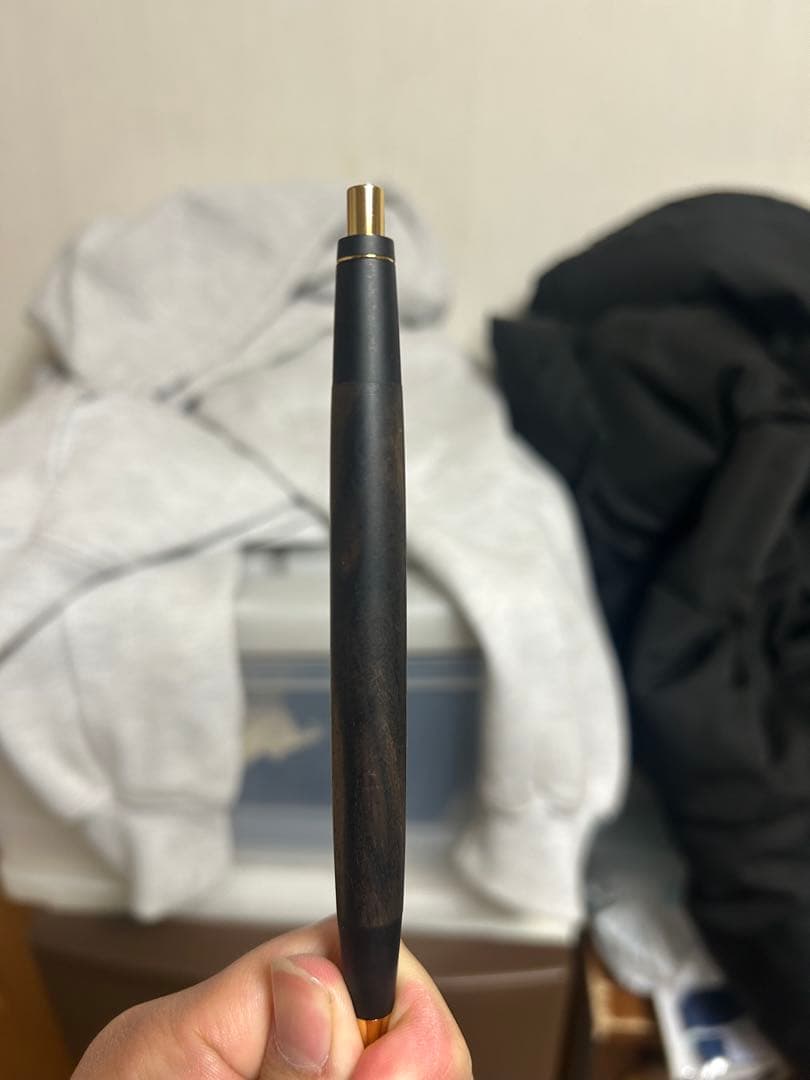 野原工芸 黒柿シャープペンシル シャーペン