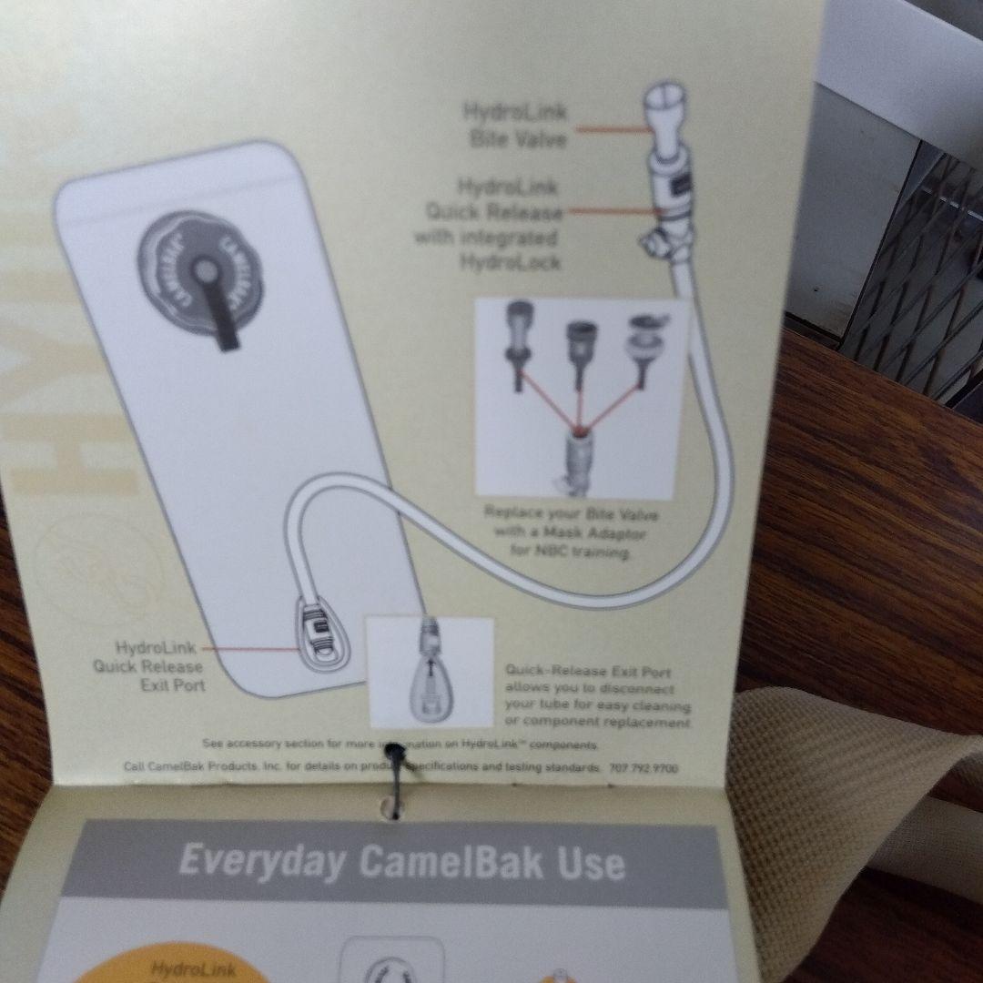 海外購入　CAMELBAK　キャメルバック　洗浄剤つき