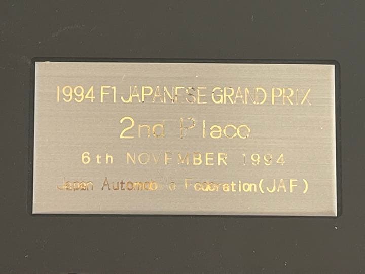 F1 1994 日本GP JAF-FIA 盾 表彰台 ポディウム