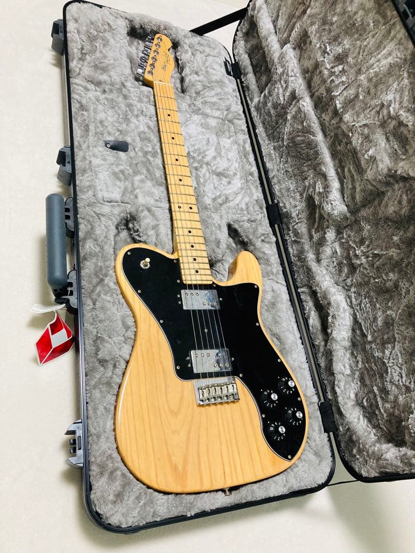 テレキャスターデラックス（Fender）　良木目 ナチュラル