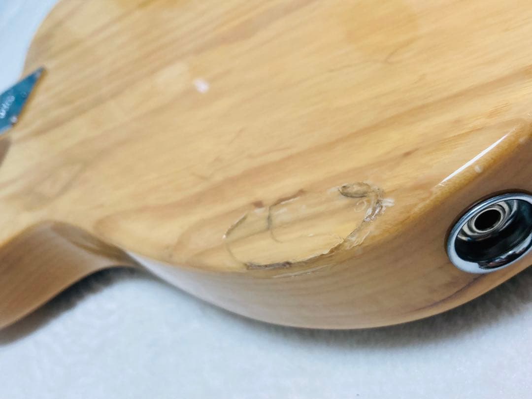 テレキャスターデラックス（Fender）　良木目 ナチュラル