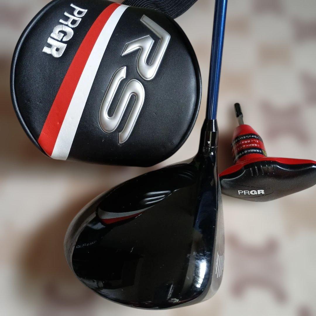 ぶっ飛びRSドライバー　レンチ&美品ヘッドカバー付き　軽量Rシャフト