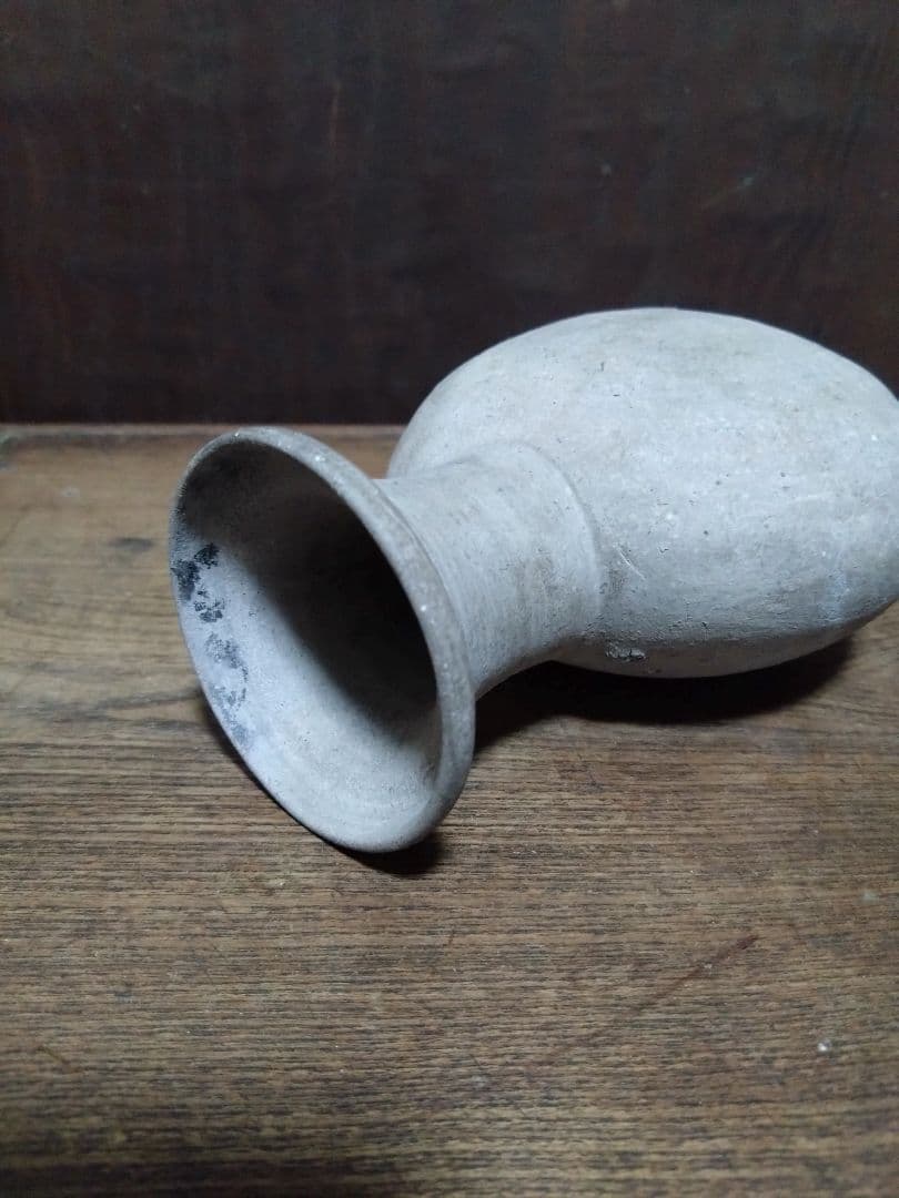 須恵器提瓶　考古　発掘　花入　華道　骨董古道具