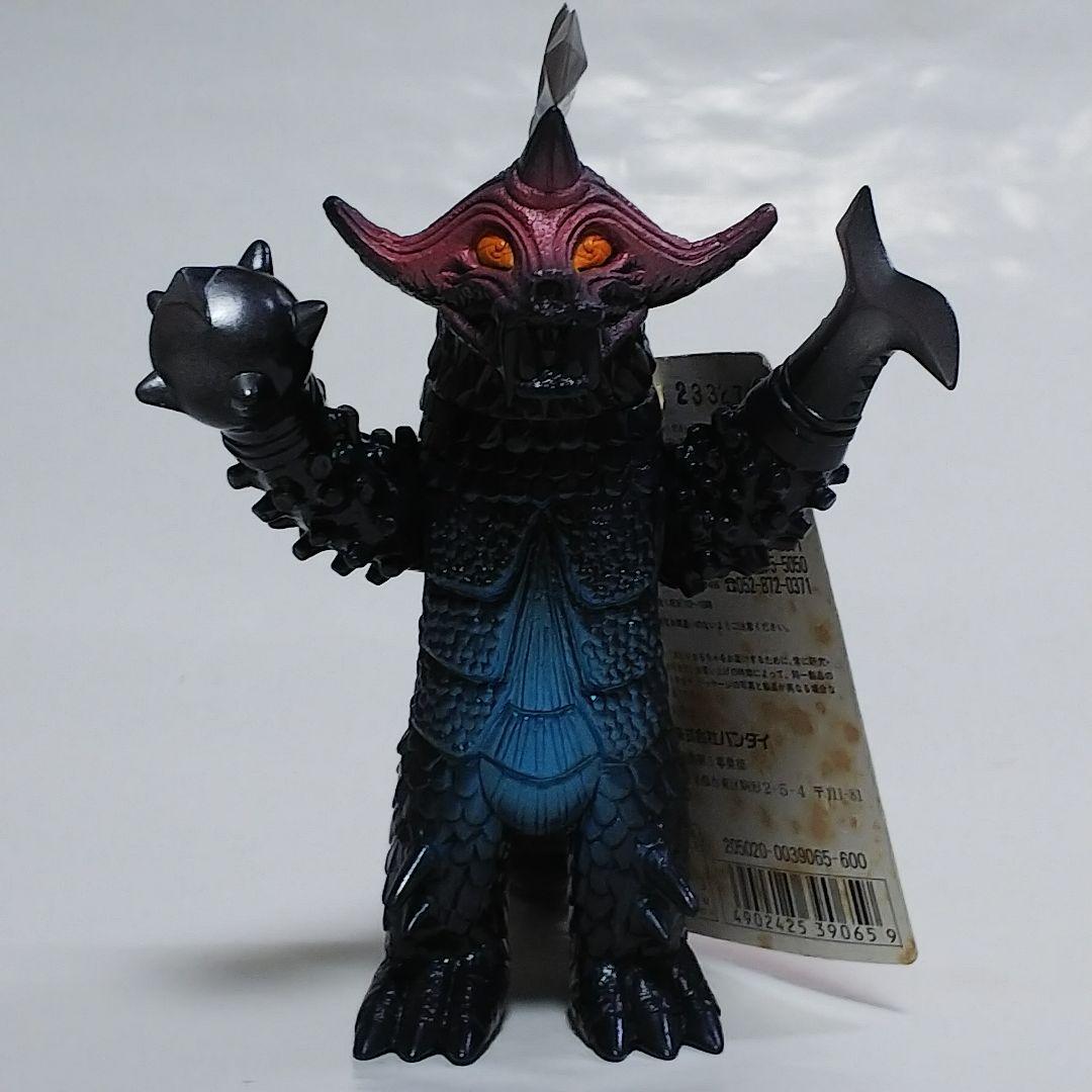 「ウルトラマンＡ」ソフビ人形・バラバ（中古・１９９３年・紙タグ付き）