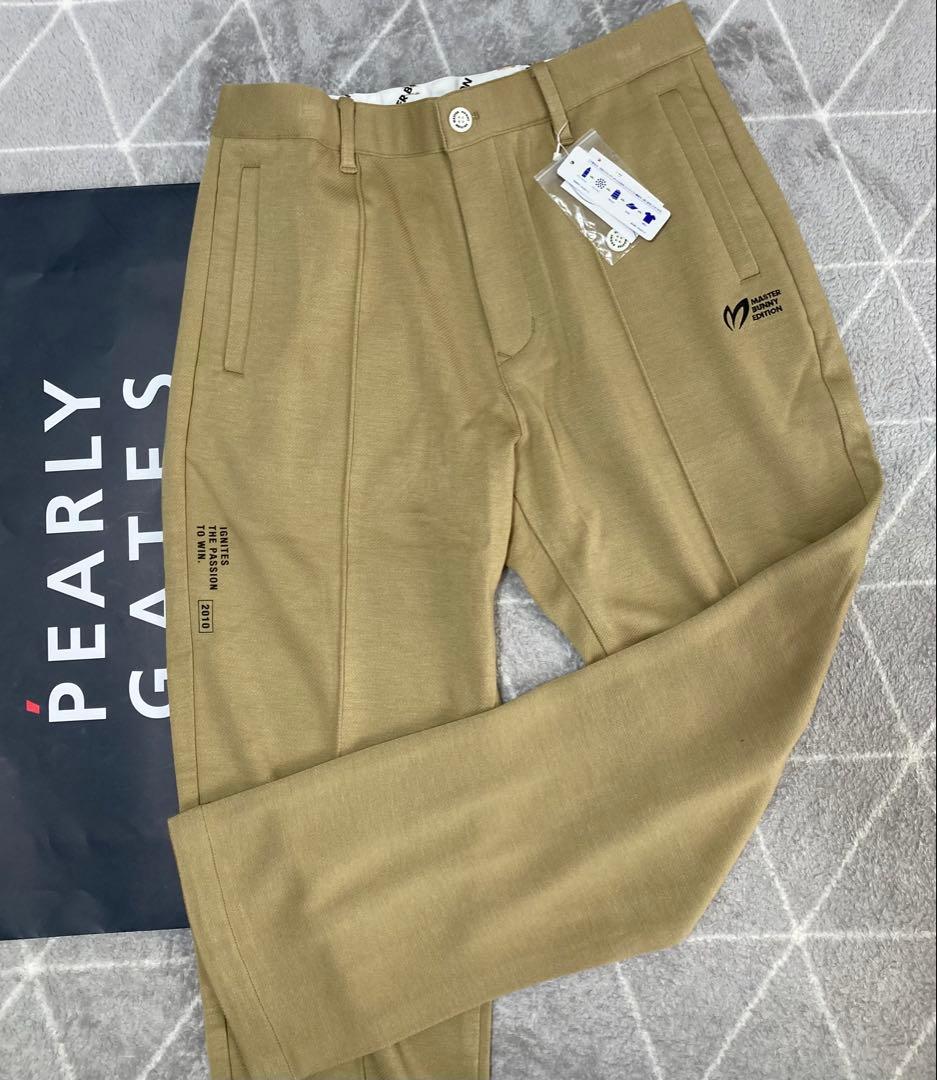 新品 パーリーゲイツ マスターバニー ソリストヒート ツイルパンツ(4)サイズM