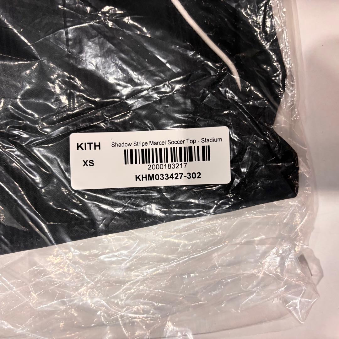 新品KITH　上品グリーンオーバーサイズサッカーシャツ　シーズン限定カラー　希少