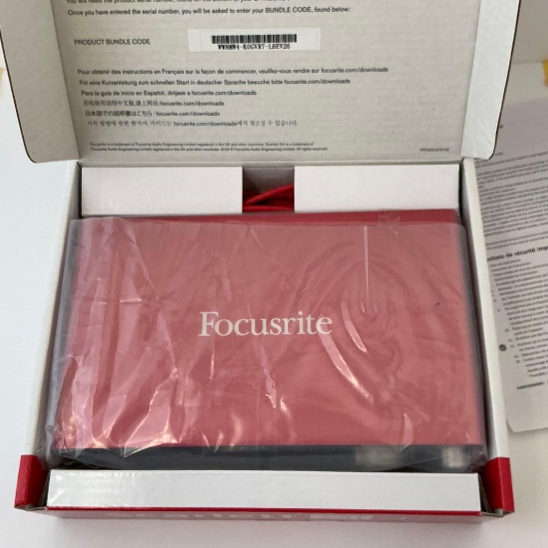 FOCUSRITE Scarlett 2i4 G2 オーディオインターフェイス