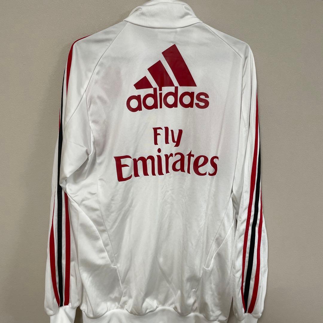 adidas ACミラン　ジャージ　上下セット　セットアップ　サッカー着