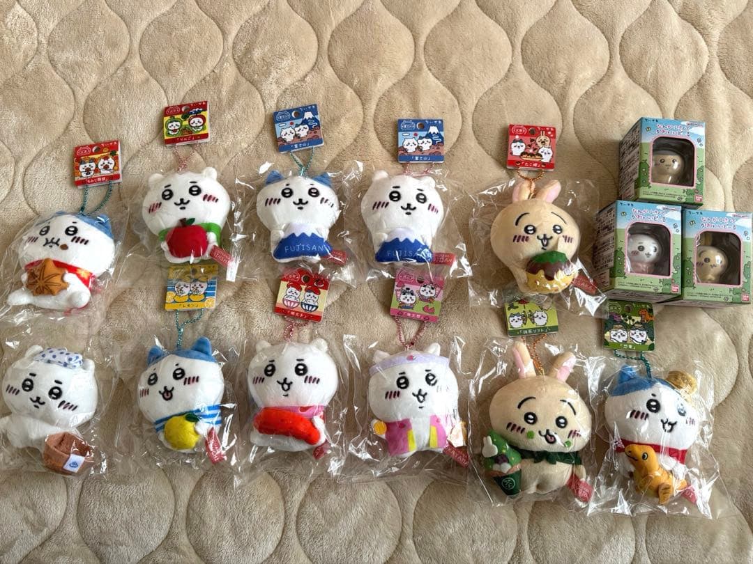 ちいかわ　ご当地　ぬいぐるみキーチェーン