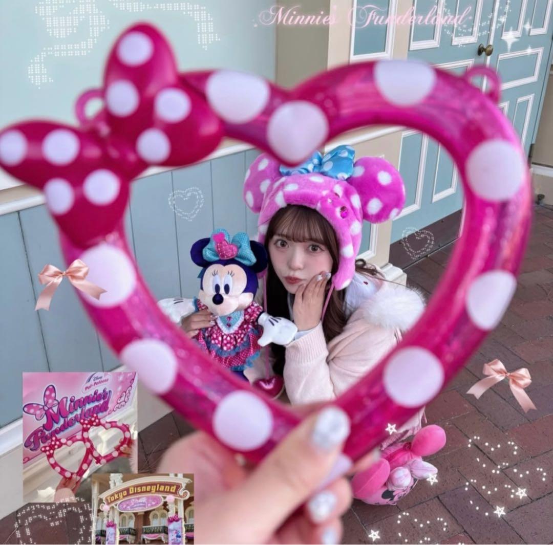 ミニーマウス バッグ ショルダー ぬいぐるみ チャーム　ディズニー　ミニパル