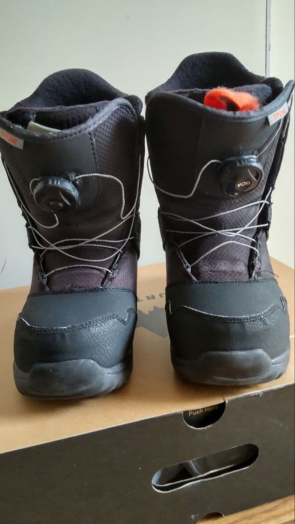 23cm バートンスノーボードブーツ 黒 Ｂｏａ