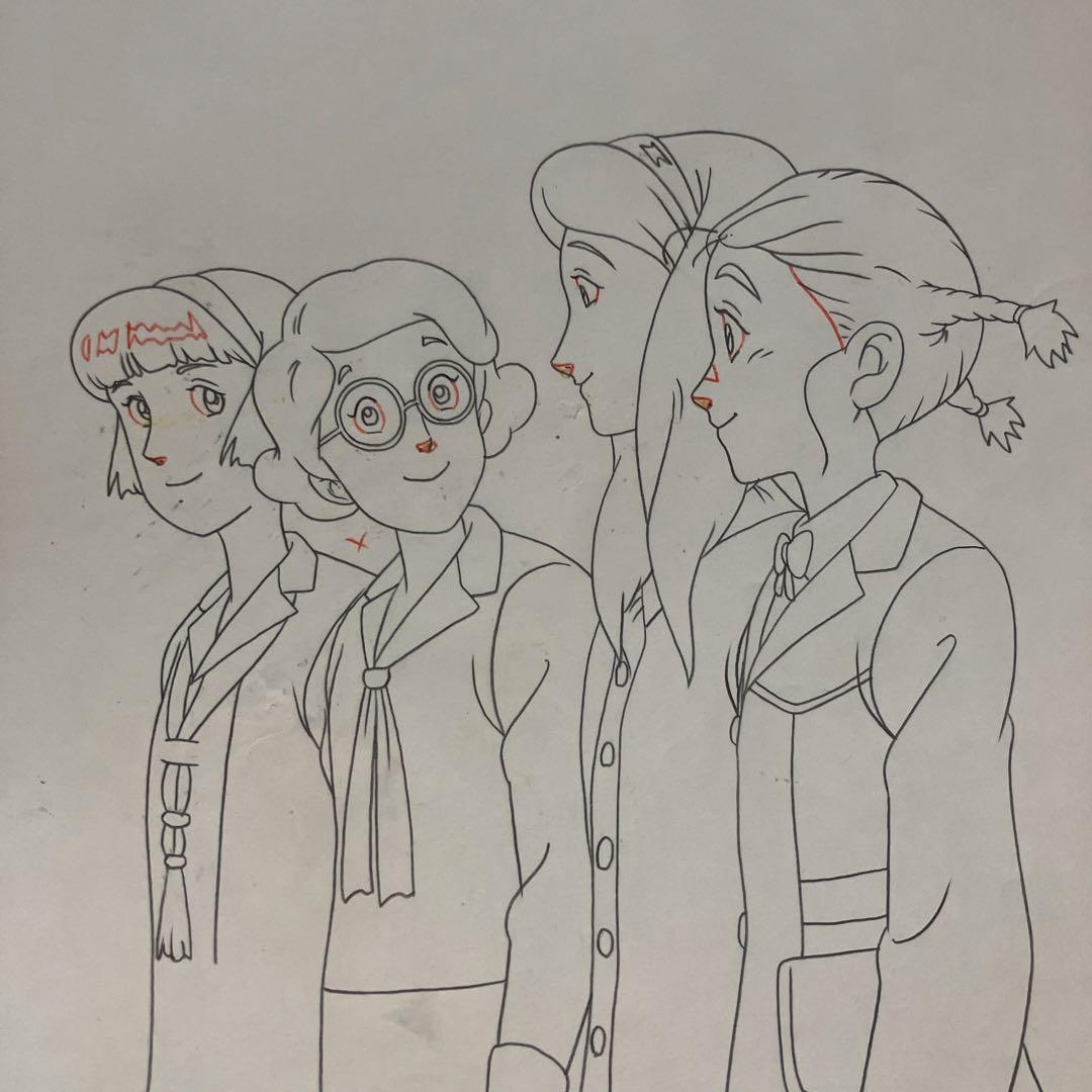 私のあしながおじさん　セル画　世界名作劇場