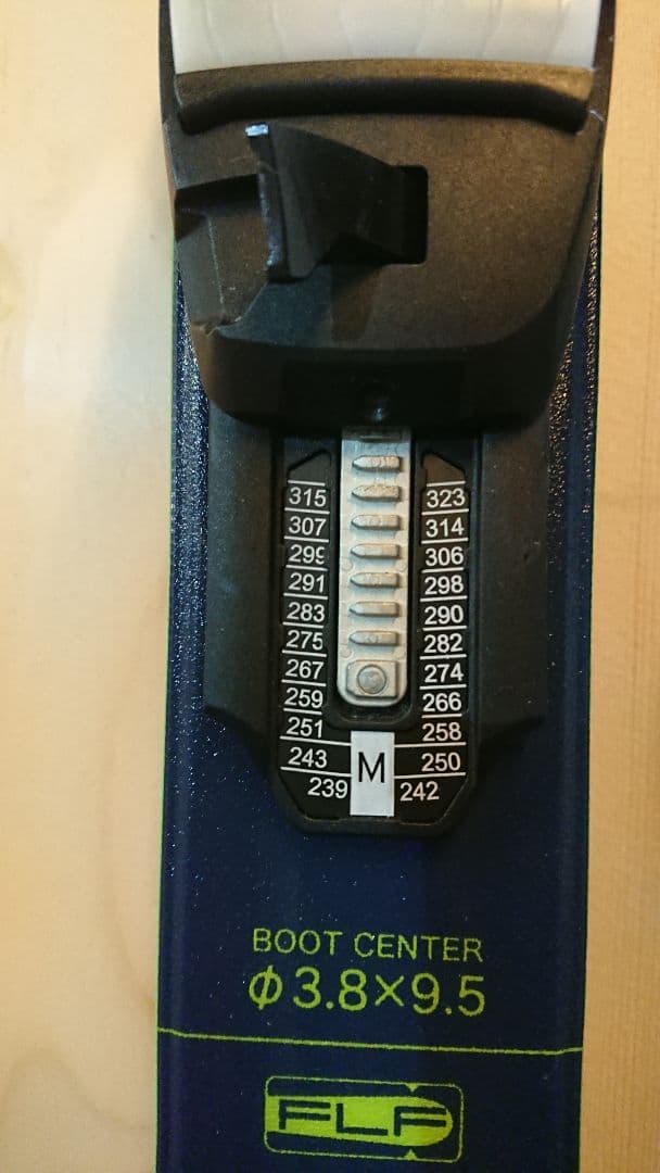 美品 OGASAKA CT-J 160㎝ ジュニアスキー板 簡単調整ビンディング