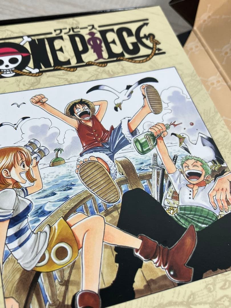 ONE PIECE　コミックスカバーポストカードセット　66枚+BOX特典5枚入