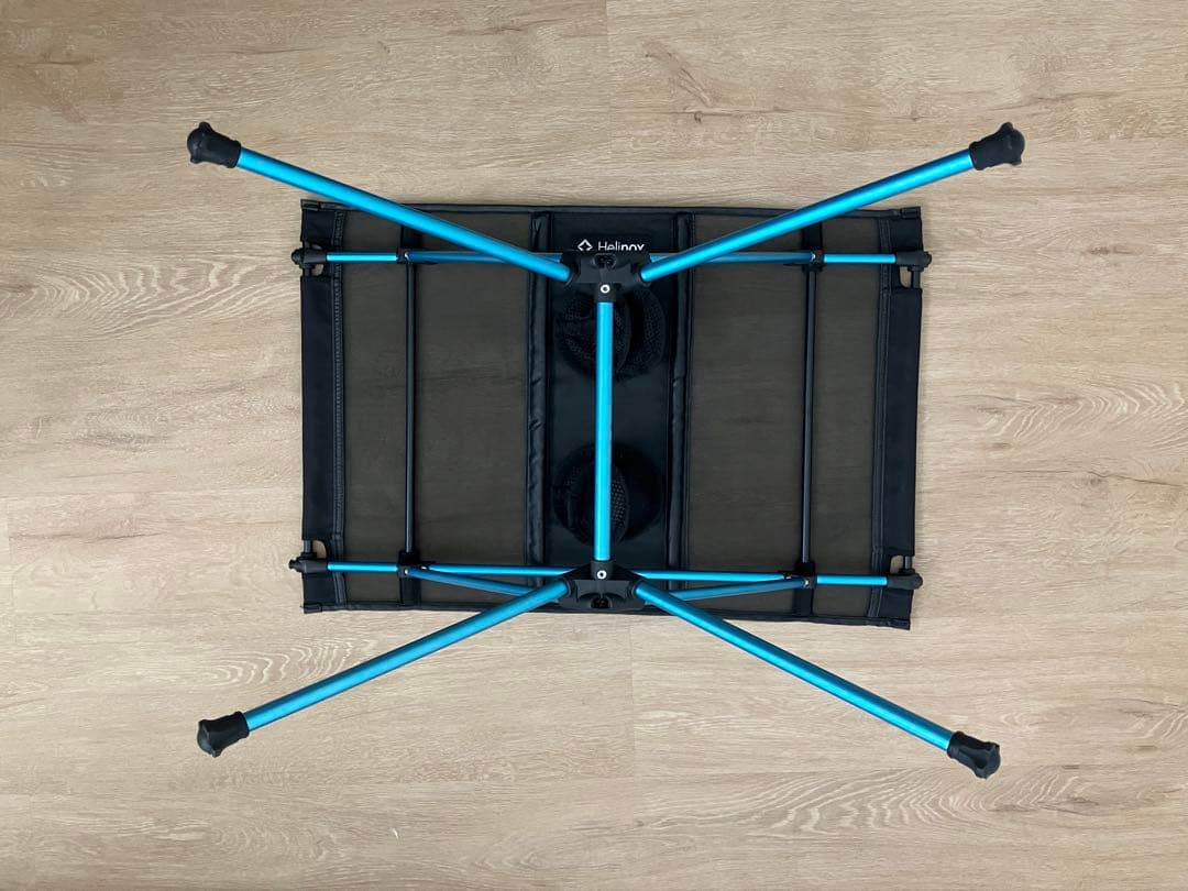 Helinox ヘリノックス 折りたたみアウトドアテーブル 黒/青