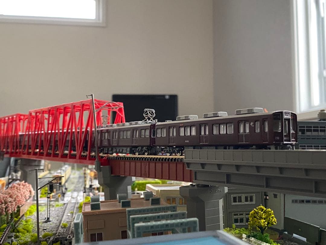 週末値下げ中！阪急8000系GM製エコノミーキット組立品8両セット（動力なし）