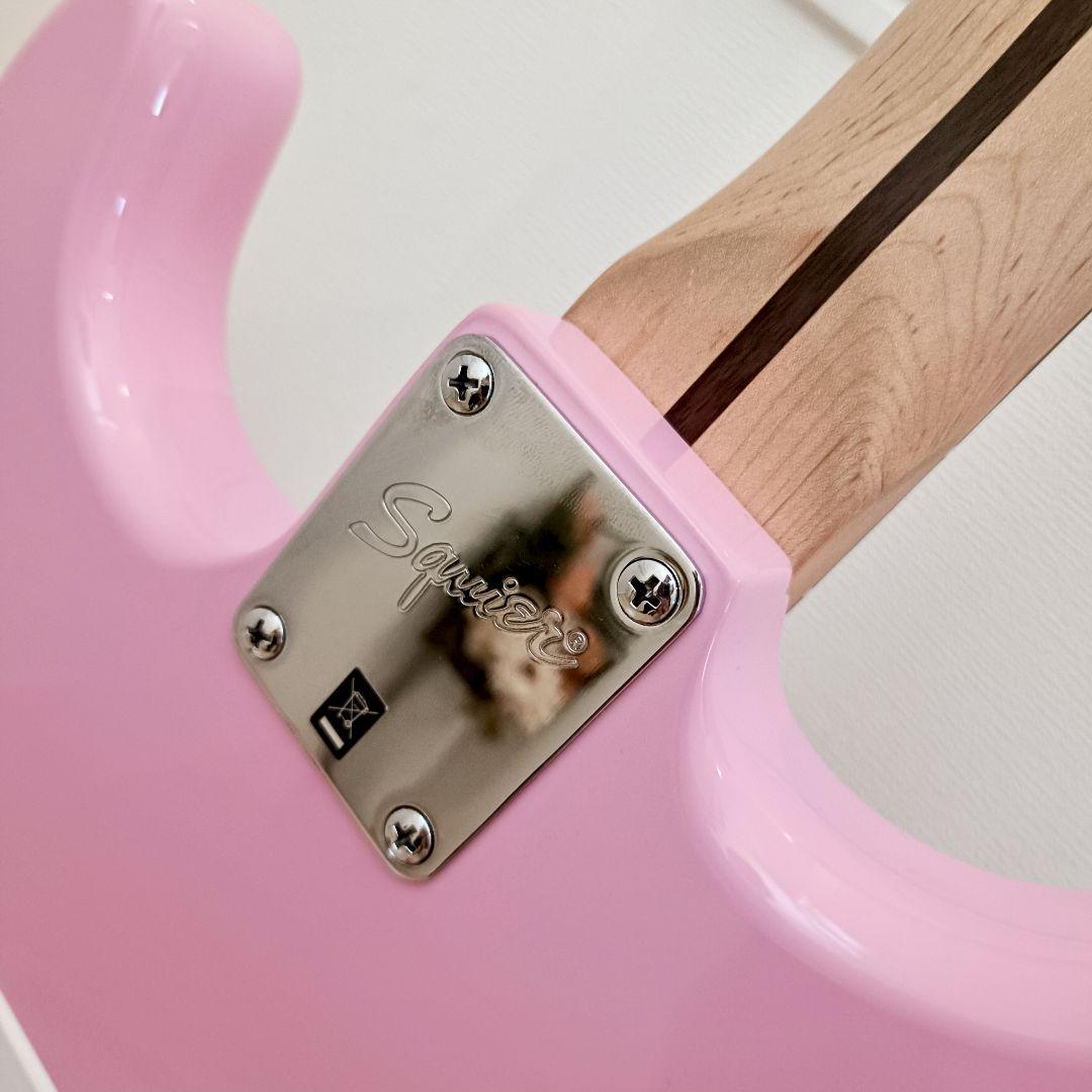 美品 ｜Squier ストラトキャスター ピンク ｜メンテ済