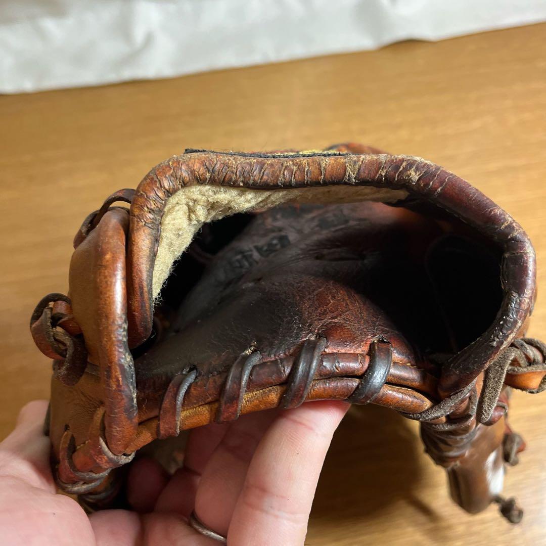 ミズノ ワールドウィン 一般硬式 グローブ グラブ 内野用 使用感あり オーダー