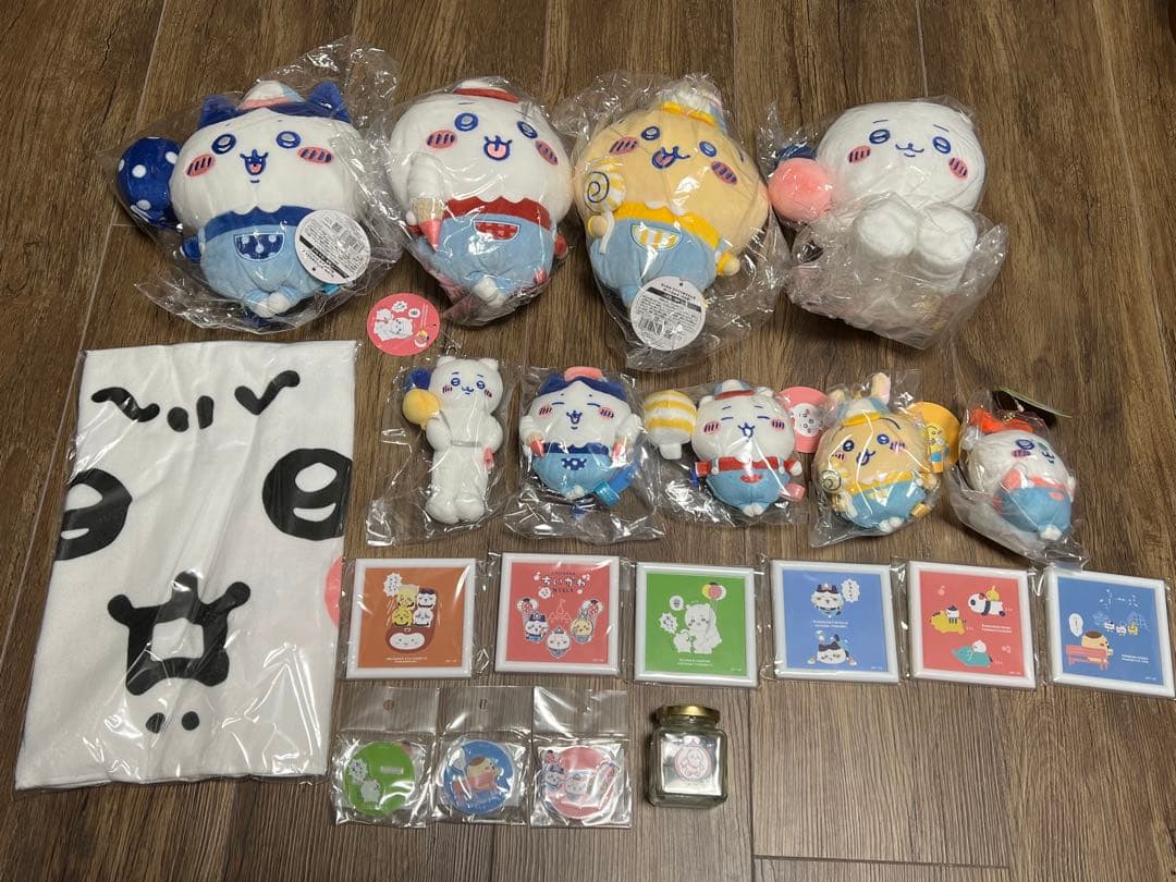 【新品 未開封】ちいかわ ワクワクゆうえんち ぬいぐるみ マスコット まとめ売り