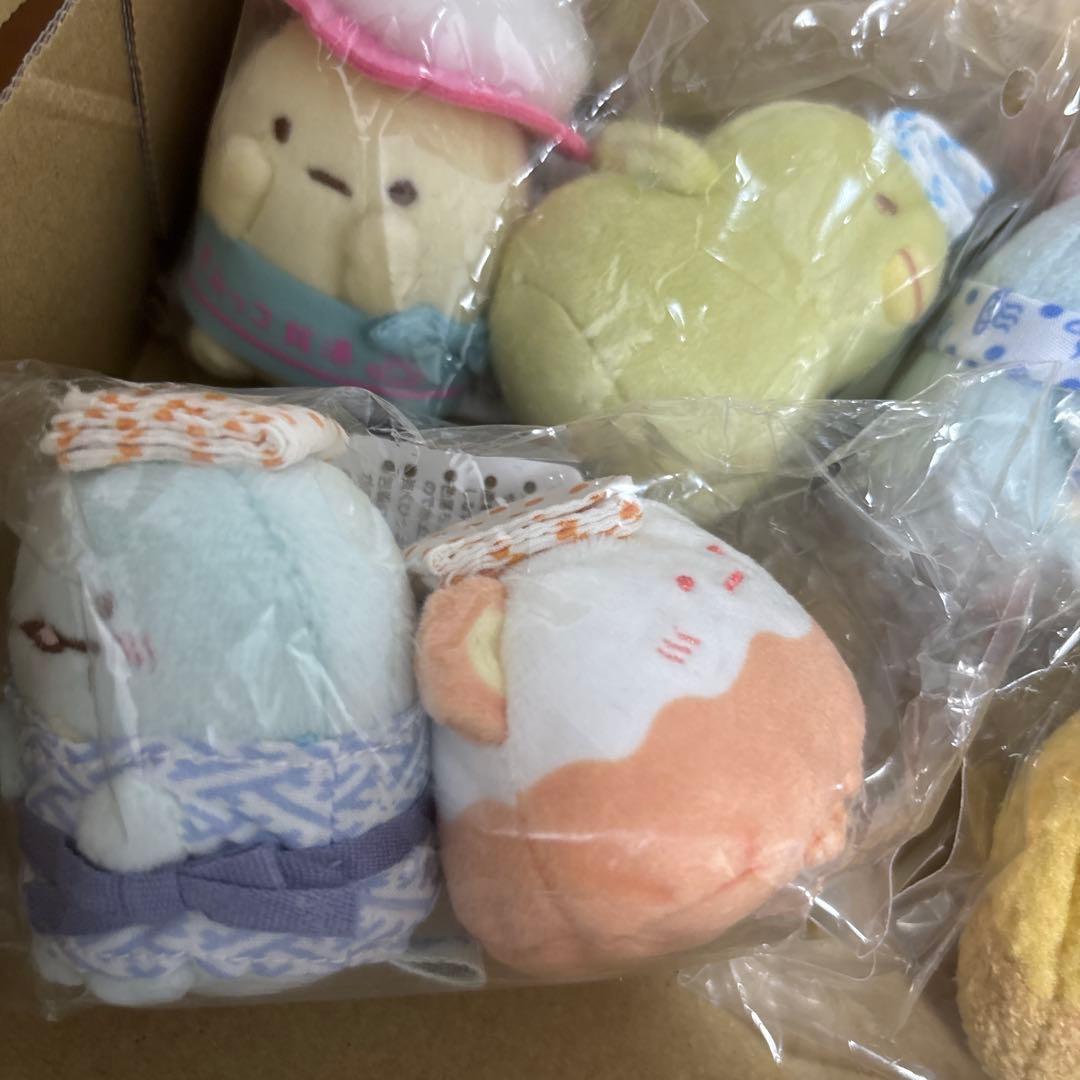 すみっコぐらし　てんむす　銭湯　他　てのりぬいぐるみ