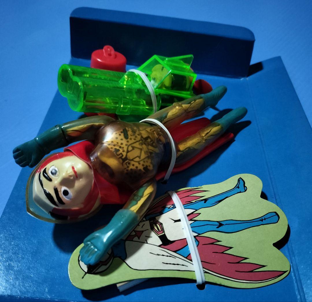 ポピー《空飛ぶガッチャマン》ウルトラレア【電動スケルトンソフビ】約15cm未使用