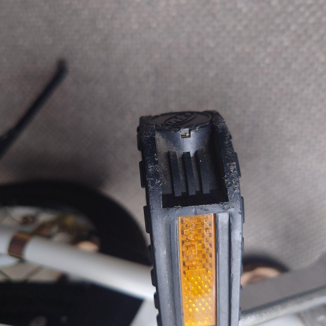 (直接取引　配送不可)キッズポリス自転車 ホワイト16インチ