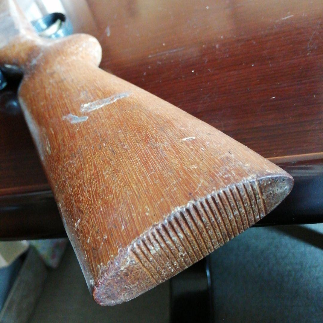 昭和レトロ　バネ式射的銃　91cm　昭和中期