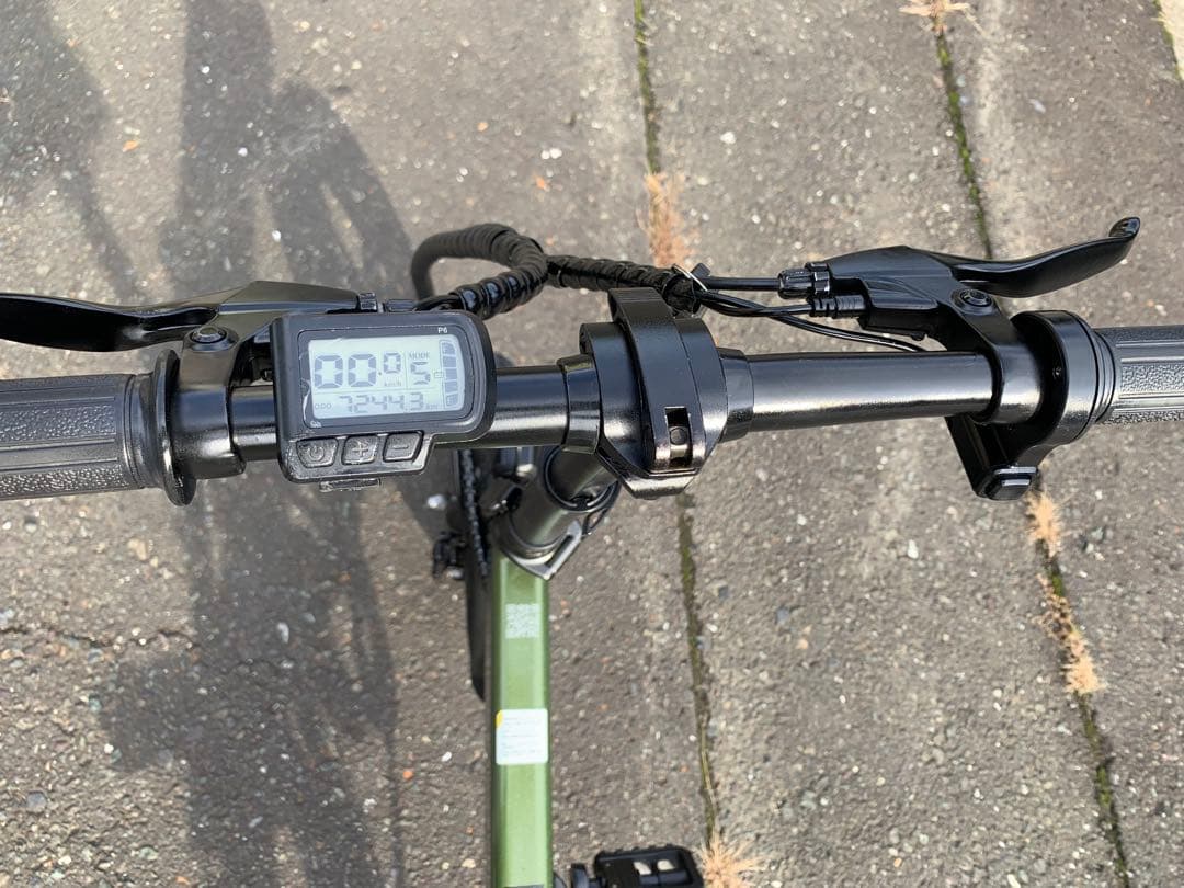 【即乘】送料無料Hold On 折り畳み電動自転車 Q1 7.5Ah動作確認済