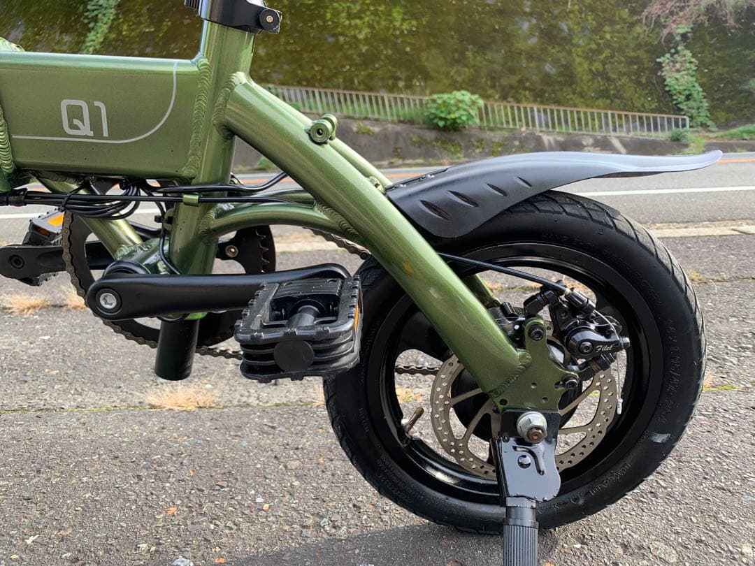 【即乘】送料無料Hold On 折り畳み電動自転車 Q1 7.5Ah動作確認済