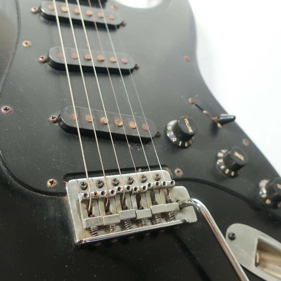 段Samick エレキギター ストラトキャスタータイプ ブラック