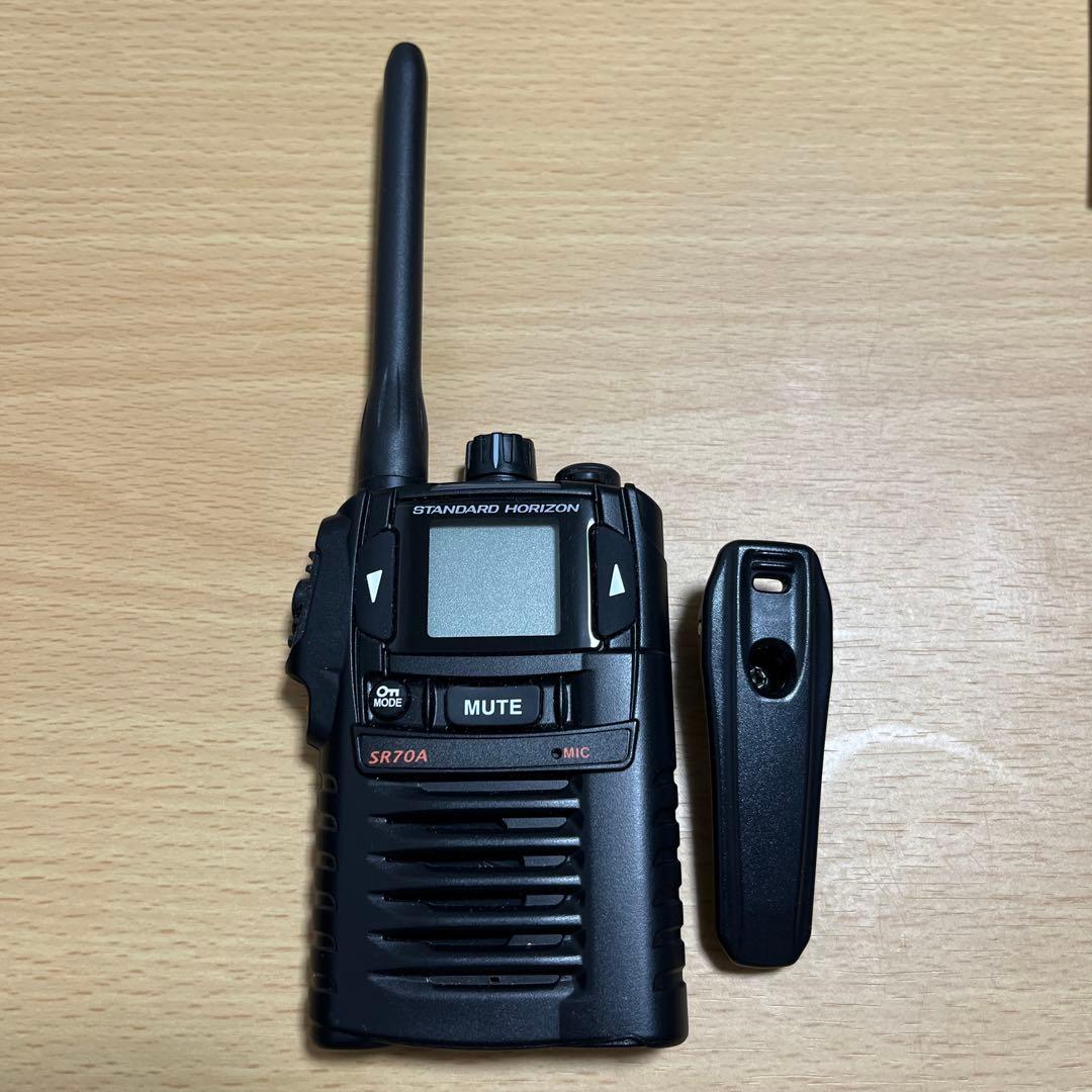 STANDARD HORIZON SR70A 特定小電力トランシーバ　一式