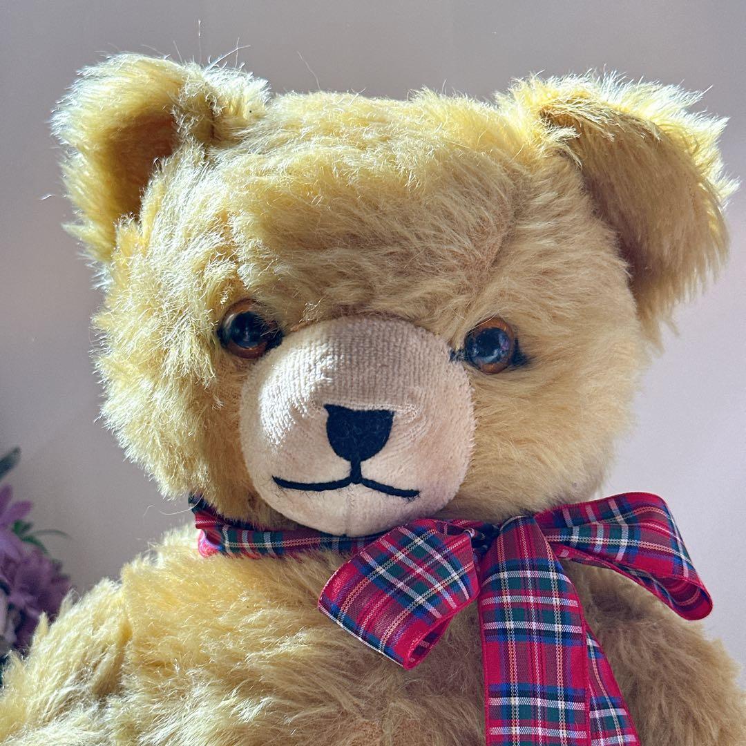 ❤️ニッカーボッカー❤️ 大きめずっしりアンティークベア　テディベア　ビンテージ