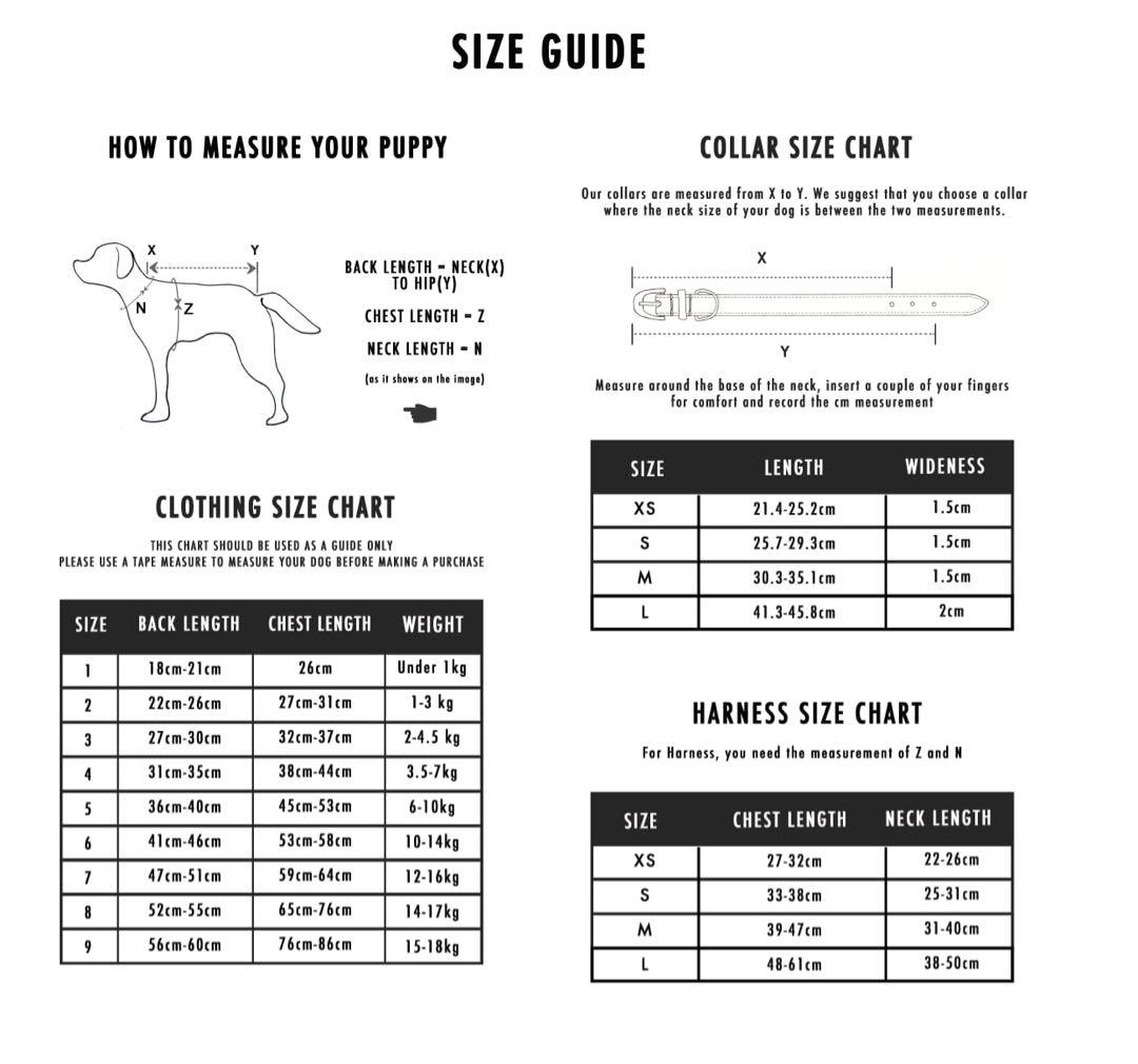 OVER GLAM 首輪＆リードセット Sサイズ