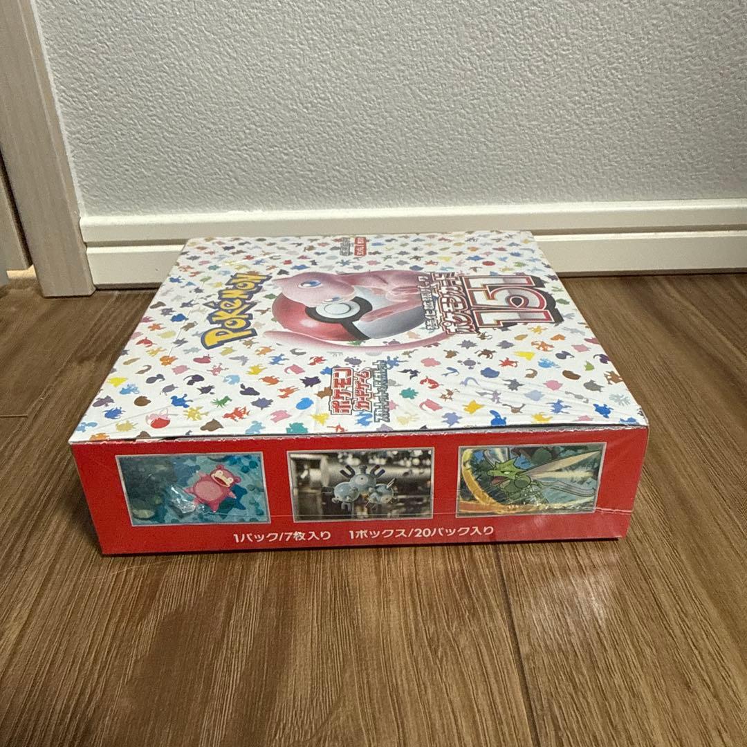 【新品未開封】ポケモンカード151 ボックス　シュリンク付き　box ポケカ